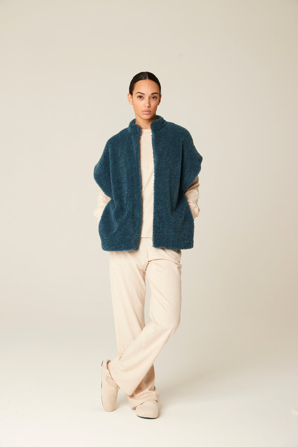 PLUTO chalatas DAFNA SMOKEY BLUE S