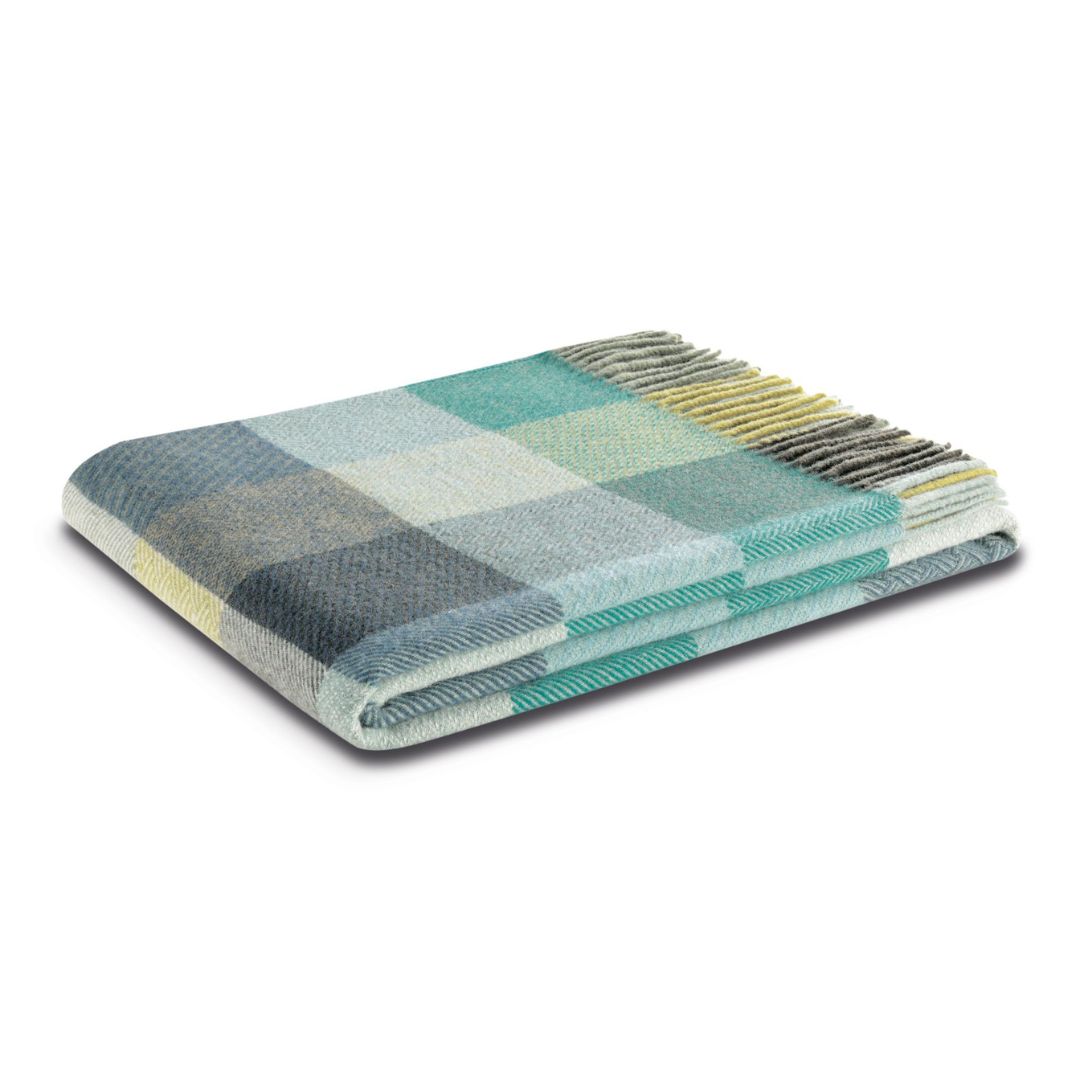 Pledas su kašmyru GREEN SHADE