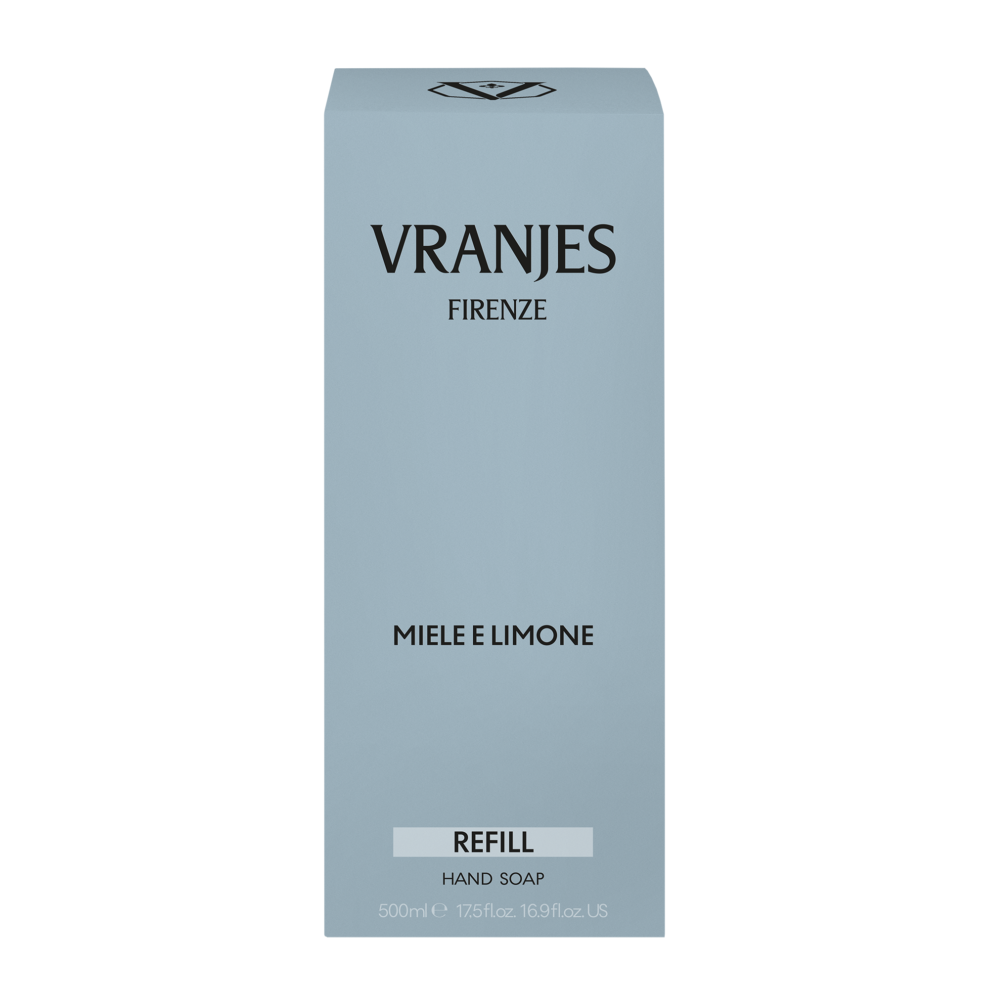 Dr. Vranjes Firenze rankų muilo papildymas MIELE E LIMONE 500ml