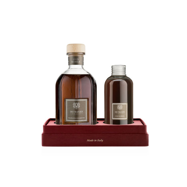 Dovanų rinkinys OUD NOBILE 250 namų kvapas su lazdelėmis + 150 ml namų kvapo papildymas