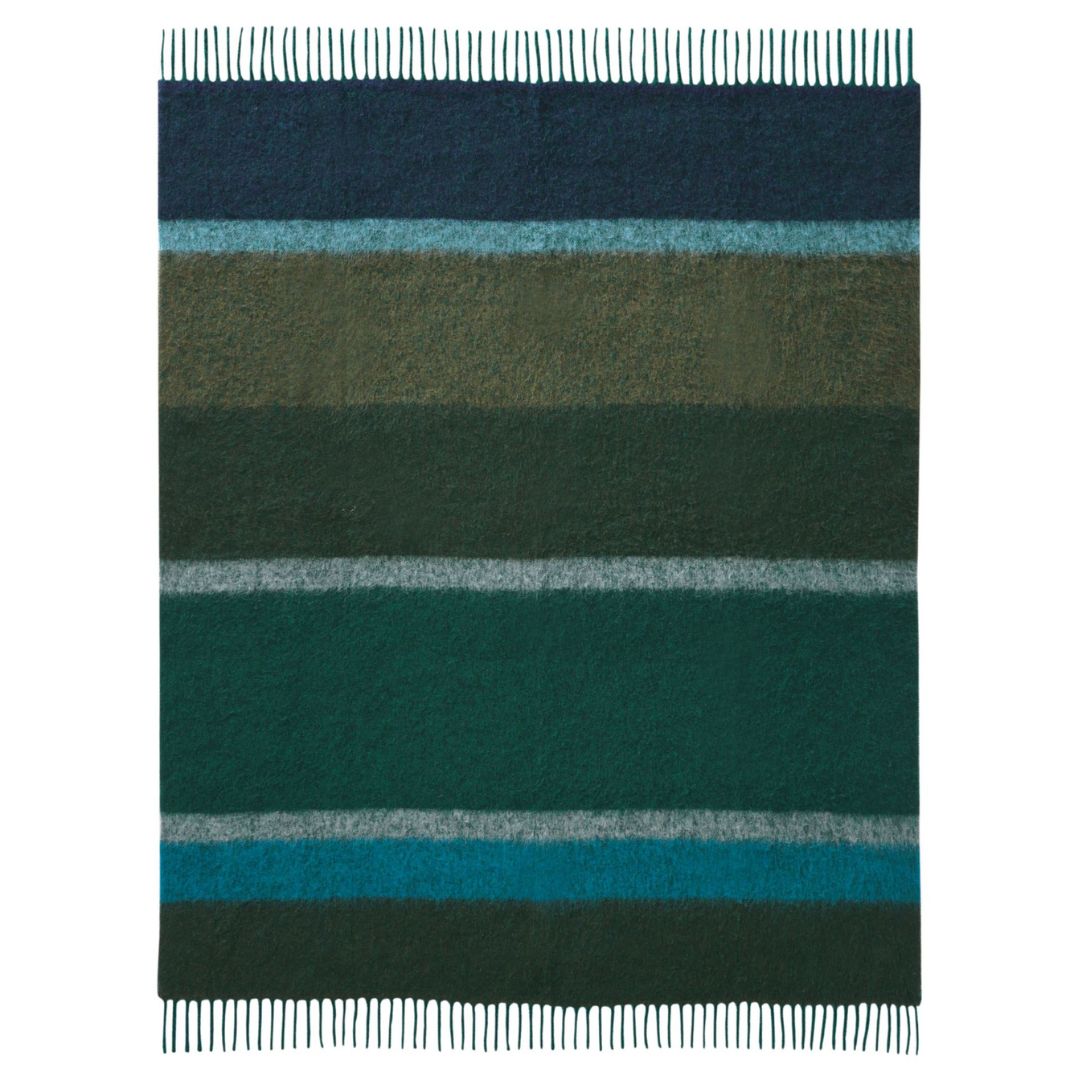 Pledas su avių vilna MOHAIR LOOK EMERALD