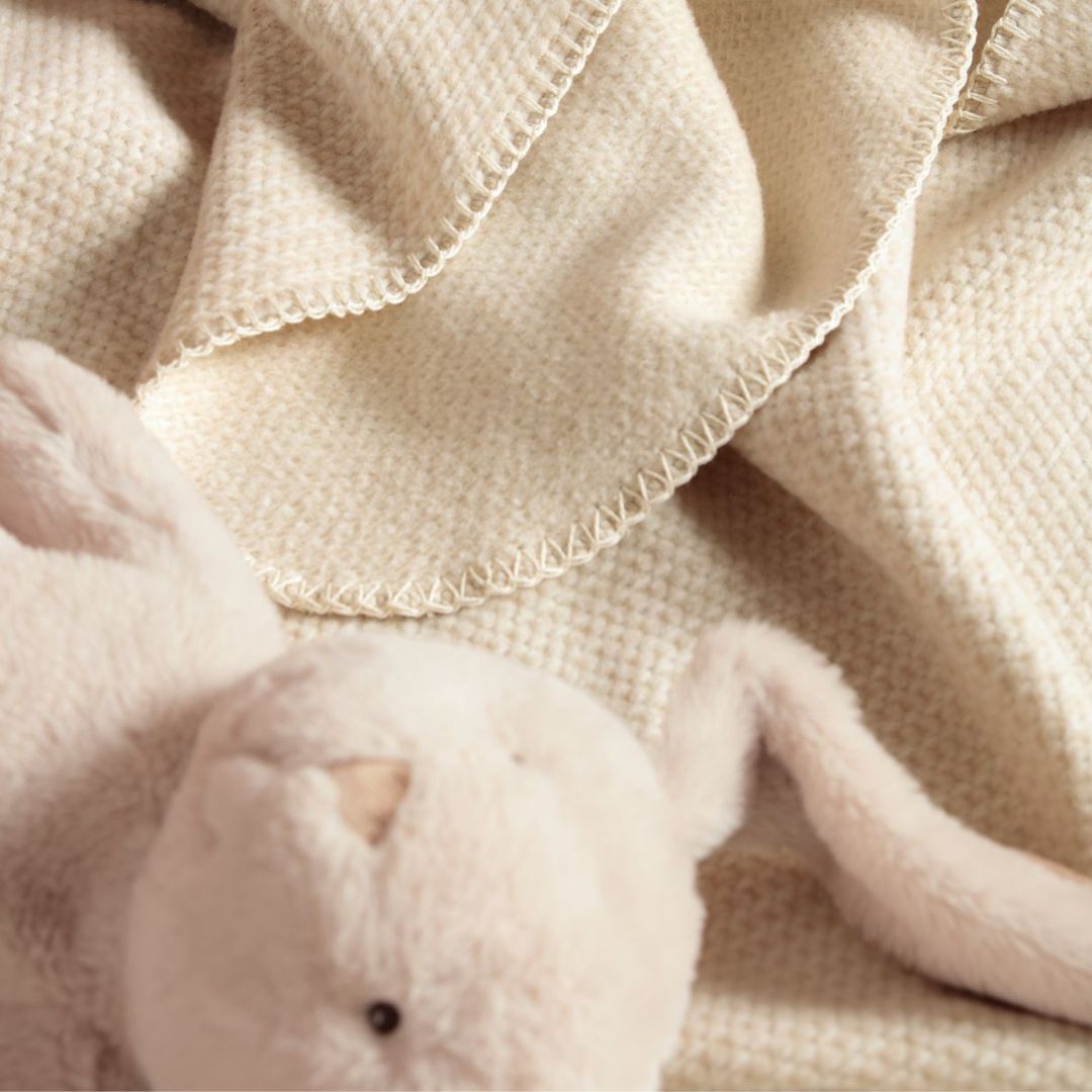 Medvilnės pledas vaikams gelsvas