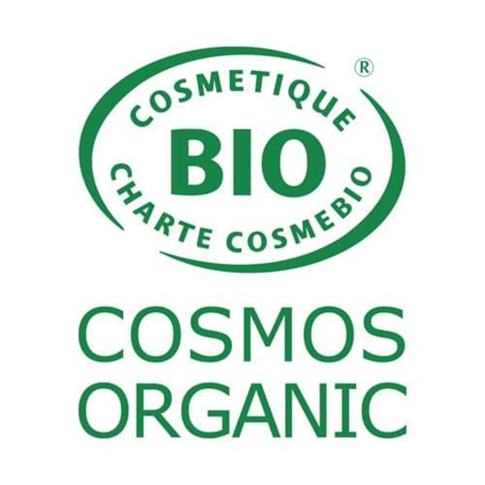 Produktas sertifikuotas pagal „Ecocert Cosmos Organic“ standartus. 