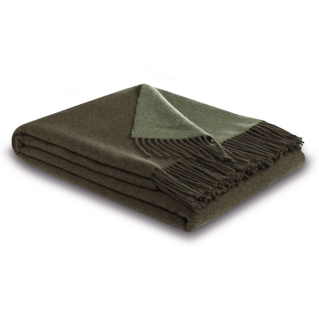 Dvipusis kašmyro pledas miškas- šalavijas