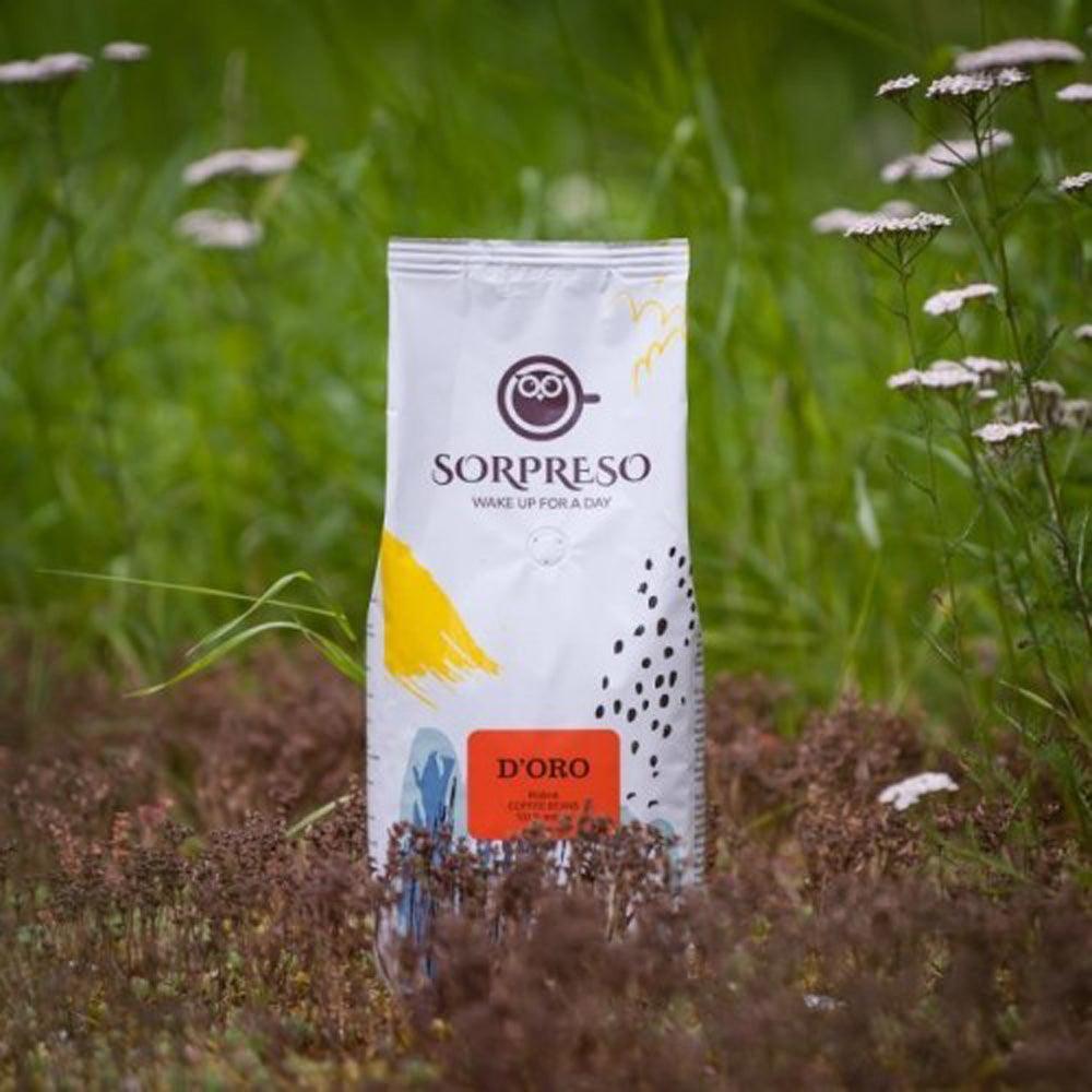 Kavos pupelės D'ORO  250 g - THE HOME STORY