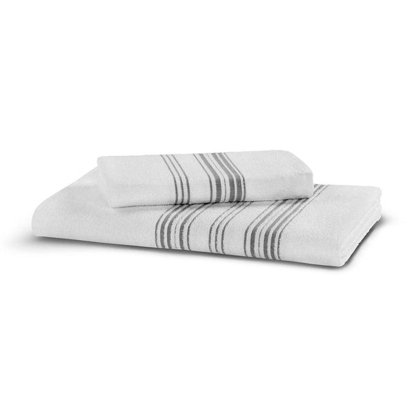 Rankšluostis MEYZER White - Dark Grey - THE HOME STORY